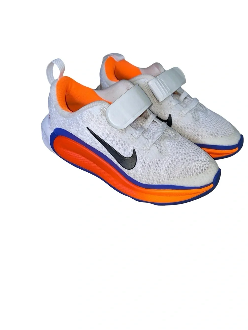 Nike Infinity Flow PS Kids Running Shoes White Astronomy Blue Total FD6061-103